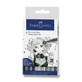 Popisovač Pitt Artist Pen Manga, plat. pouzdro 8ks Faber Castell 167107