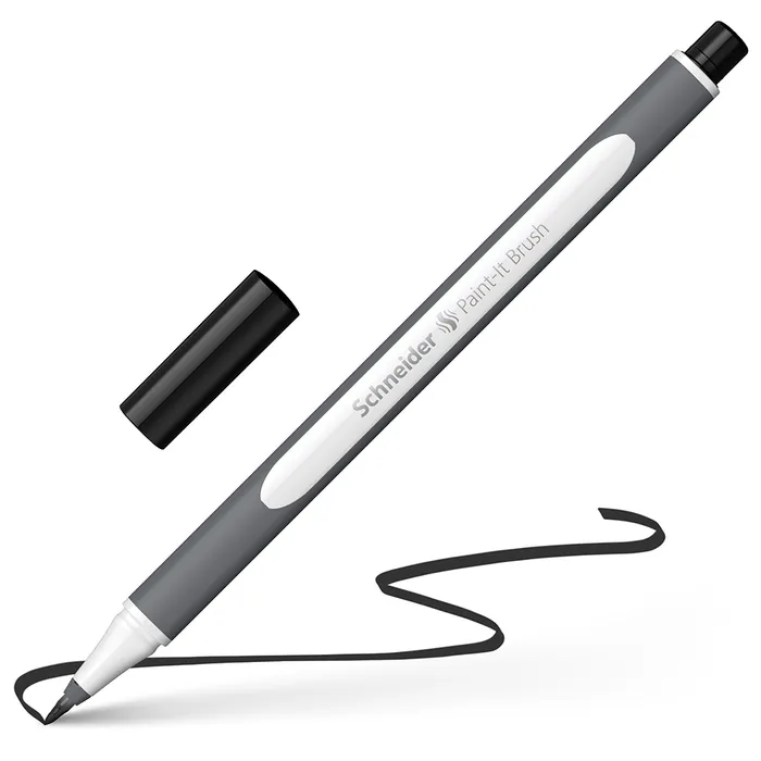 Hauptbild des Produkts Popisovač Schneider Paint-it 070 Brush černá