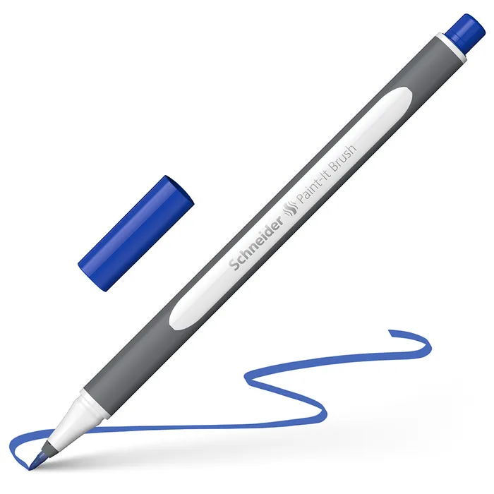 Hauptbild des Produkts Popisovač Schneider Paint-it 070 Brush modrá