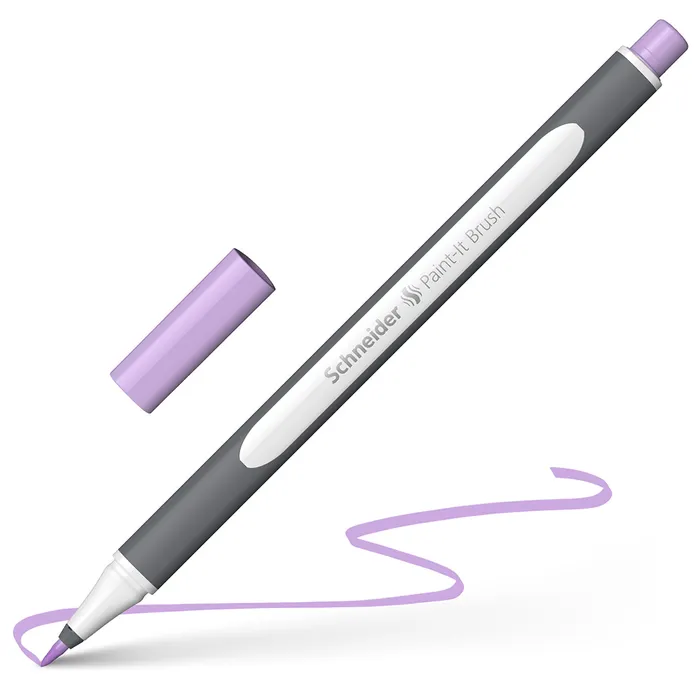 Hauptbild des Produkts Popisovač Schneider Paint-it 070 Brush pastel. fialová