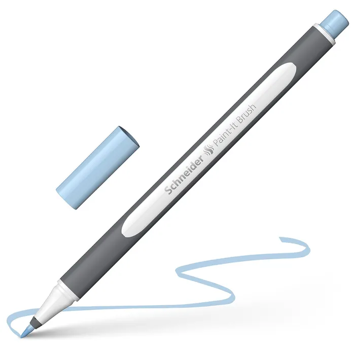 Hauptbild des Produkts Popisovač Schneider Paint-it 070 Brush pastel. modrá