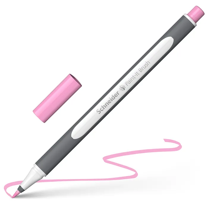 Hauptbild des Produkts Popisovač Schneider Paint-it 070 Brush pastel. růžová
