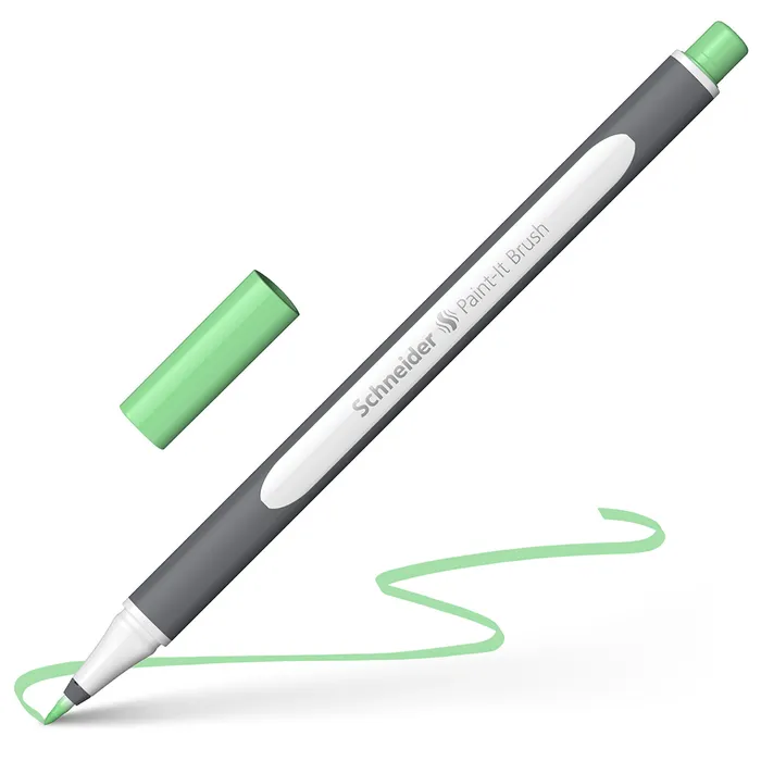 Hauptbild des Produkts Popisovač Schneider Paint-it 070 Brush pastel. zelená