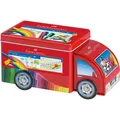 Popisovače Connector plechové autíčko 33ks Faber Castell 155533