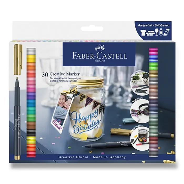 Hauptbild des Produkts Popisovače Faber-Castell 30 ks