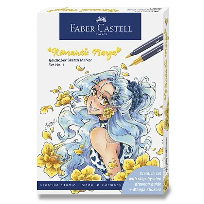 Hauptbild des Produkts Popisovače Faber-Castell Goldfaber Creative Romantic Manga