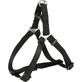 Geschirr PREMIUM – schwarz S: Brustumfang: 40–50 cm/15 mm