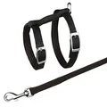 Weiteres Produktbild Katzengeschirr mit Leine, einfarbig, 22–42 cm/10 mm, 1,25 m