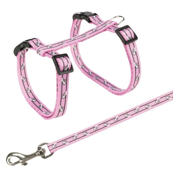 Hauptbild des Produkts Postroj s vodítkem pro kočku - motiv 27-45cm/10mm 1,20m