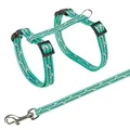 Weiteres Produktbild Geschirr mit Leine für eine Katze - Motiv 27-45cm/10mm 1,20m