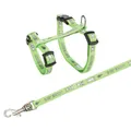 Kaninchengeschirr mit Leine, Motiv BABY BUNNY 20-33 cm/8 mm, 1,25 m