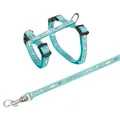 Kaninchengeschirr mit Leine, Motiv BABY BUNNY 20-33 cm/8 mm, 1,25 m