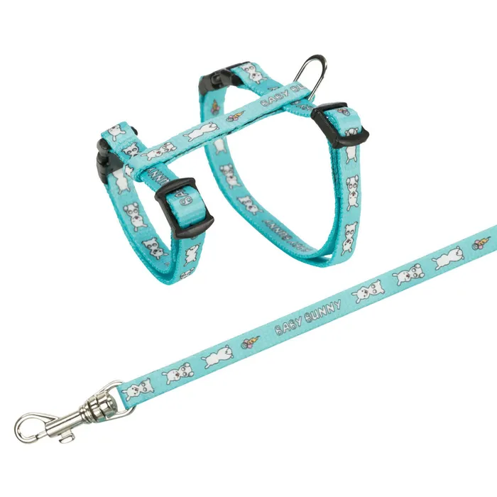 Hauptbild des Produkts Postroj s vodítkem pro králíka, motiv BABY BUNNY 20-33 cm/8 mm, 1,25m