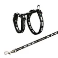 Kaninchengeschirr mit Leine, Motiv BABY BUNNY 20-33 cm/8 mm, 1,25 m