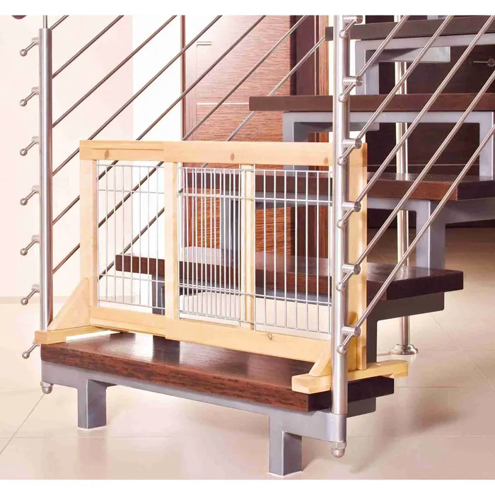 Hauptbild des Produkts Posuvná bariéra pro štěňata a malé psy 63-108x50x31 cm