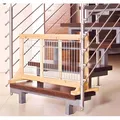 Schiebebarriere für Welpen und kleine Hunde 63-108x50x31 cm