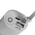 Weiteres Produktbild Power Bank - Tragbare Batterie "VA1005", silber, Eingang: Lightning und MicroUSB, 5000mAh, RI