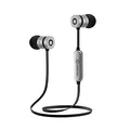 Powerton W2, Lautstärkeregelung, schwarz/silber, bluetooth