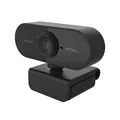 Powerton HD-Webkamera PWCAM2, 1080p, USB, schwarz, FULL HD, 30 FPS