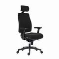 Weiteres Produktbild Powerton Ergonomischer Bürostuhl Jana, Schwarz