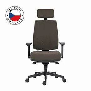 Powerton Ergonomischer Bürostuhl Jana, Grau