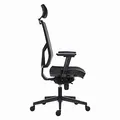 Ergonomischer Bürostuhl Powerton Marie, Schwarz