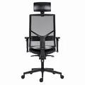Ergonomischer Bürostuhl Powerton Marie, Schwarz