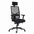 Ergonomischer Bürostuhl Powerton Marie, Schwarz