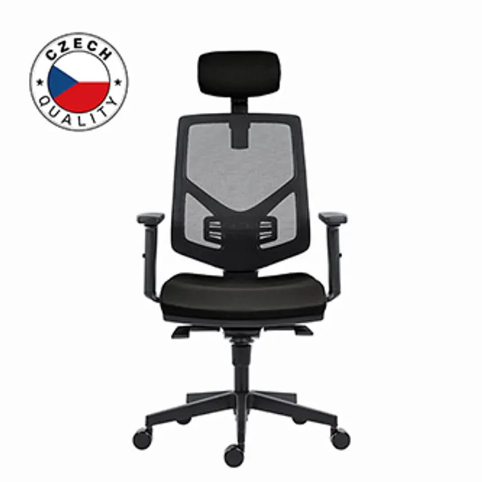 Hauptbild des Produkts Powerton Kancelářské ergonomické křeslo Tina, Černé