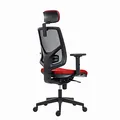 Weiteres Produktbild Powerton Ergonomischer Bürostuhl Tina, Rot