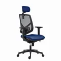 Powerton Ergonomischer Bürostuhl Tina, Dunkelblau