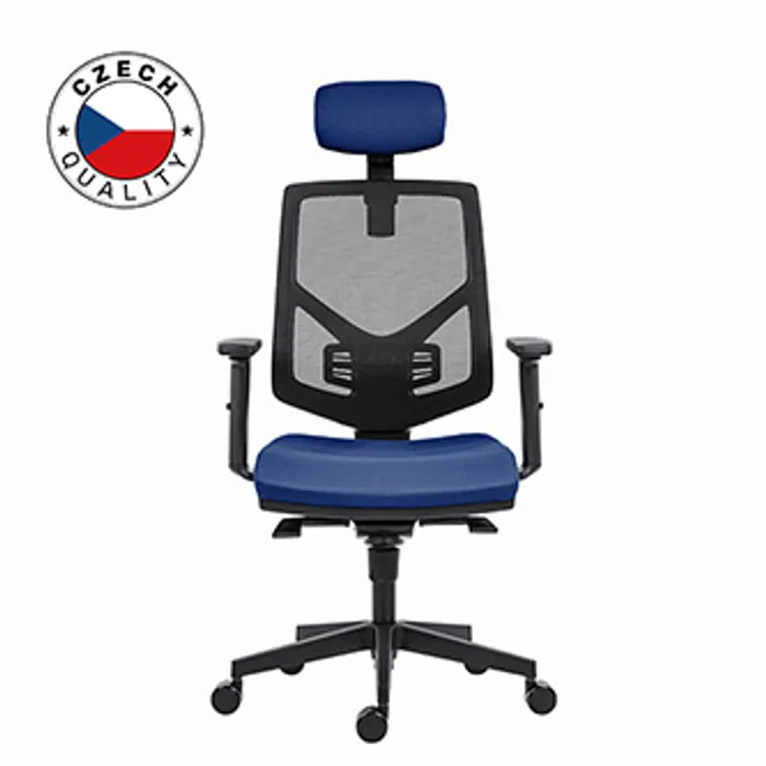 Hauptbild des Produkts Powerton Kancelářské ergonomické křeslo Tina, Tmavě modré