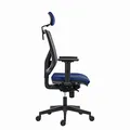 Powerton Ergonomischer Bürostuhl Tina, Dunkelblau