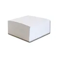 Notizwürfel 9x9x4,5cm weiß verleimt