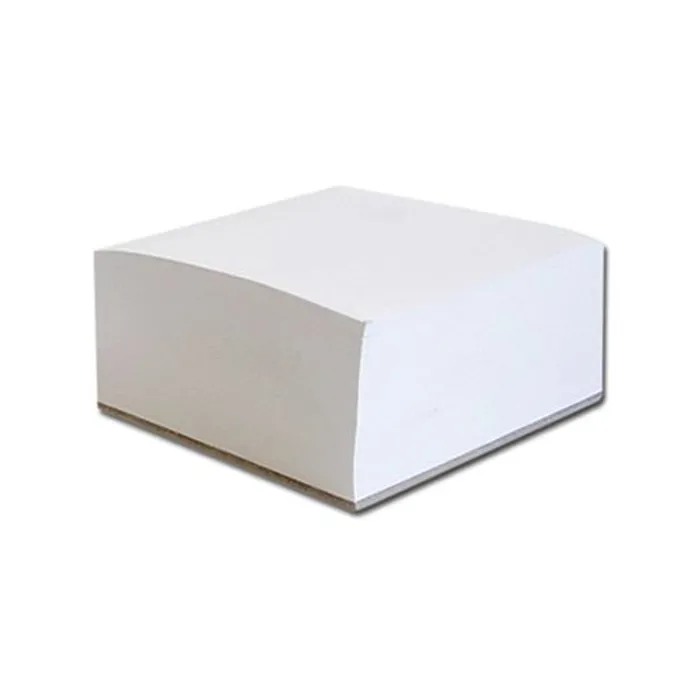 Hauptbild des Produkts Poznámková kostka 9x9x4,5cm lepená bílá