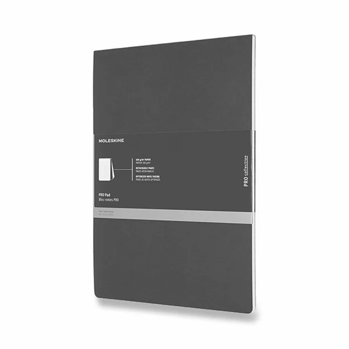 Hauptbild des Produkts Poznámkový blok Moleskine Professional A4, linkovaný, černý