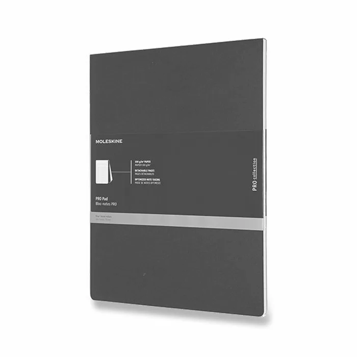 Hauptbild des Produkts Poznámkový blok Moleskine Professional Letter, linkovaný, černý