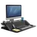 Workstation, Sit-Stand Lotus, schwarz, Kunststoff-Metall, Fellowes