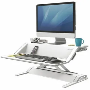 Arbeitsplatz "Sit-Stand Lotus™", weiß, FELLOWES