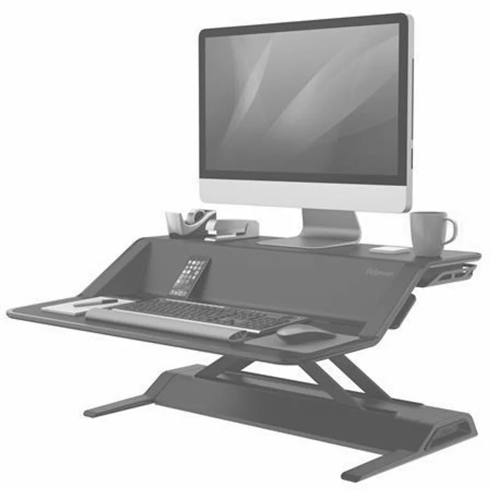 Hauptbild des Produkts Pracovní stanice "Sit-Stand Lotus™", černá, FELLOWES