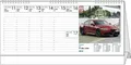 Arbeitsplatz-Tischkalender - schnelle Autos