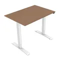 Weiteres Produktbild Arbeitstisch, Buche, 75x120cm, Reichweite 500 mm, weiss, 70 kg Gewicht, ergo