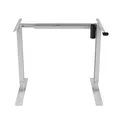 Arbeitstisch, Buche, 75x140cm, Reichweite 500 mm, grau, 70 kg Gewicht, ergo