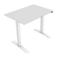 Arbeitstisch, 75x159cm, Reichweite 500 mm, weiss, 70 kg Gewicht, ergo