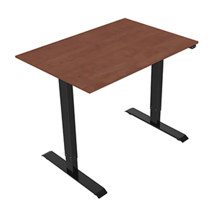 Hauptbild des Produkts Pracovní stůl, elektricky nastavitelná výška, třešeň, 75x120cm, hloubka 500 mm, 100V-240V