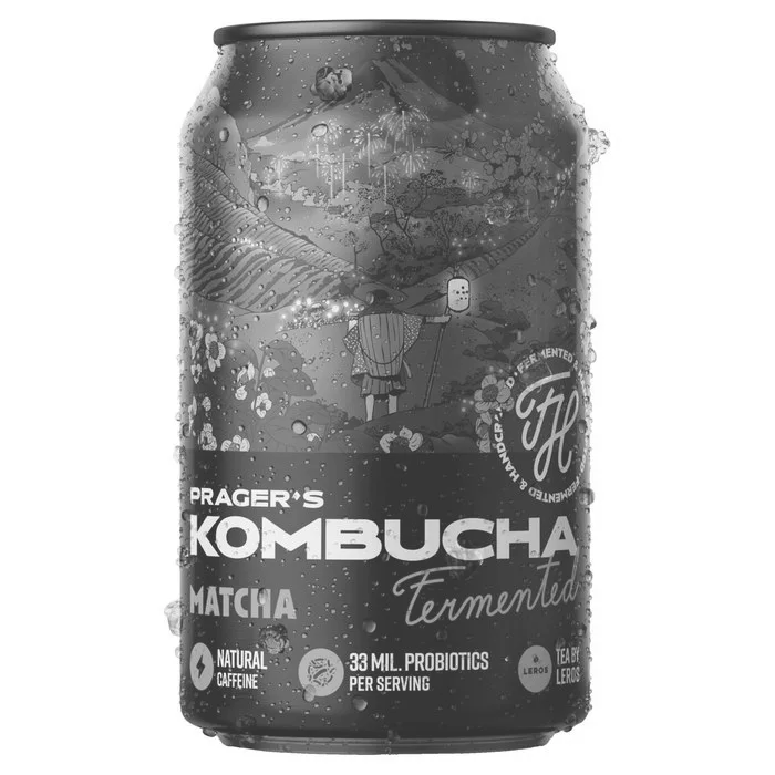 Hauptbild des Produkts Prager's Kombucha matcha 330ml plech