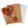 BeBechy Wunschkarte - Recyclingpapier - Ich liebe