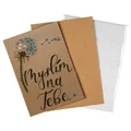 Weiteres Produktbild BeBechy Wunschkarte – Recyclingpapier – Ich denke an dich