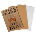 Weiteres Produktbild BeBechy Wunschkarte – Recyclingpapier – Prost