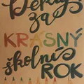 Weiteres Produktbild Přáníčko BeBechy – recyklovaný papír – Školní rok